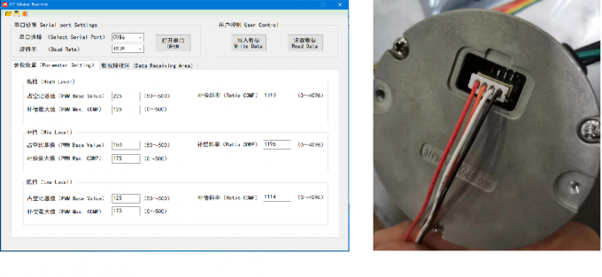 последний случай компании о AirVent 3,3 входной сигнал 45W воздушных потоков 120VAC UL звезды энергии вентиляторного двигателя EC дюйма стандартный постоянн пройти все испытание  5